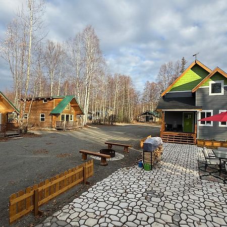 Talkeetna Log Cabin With Hot Tub Unit 1 Екстер'єр фото