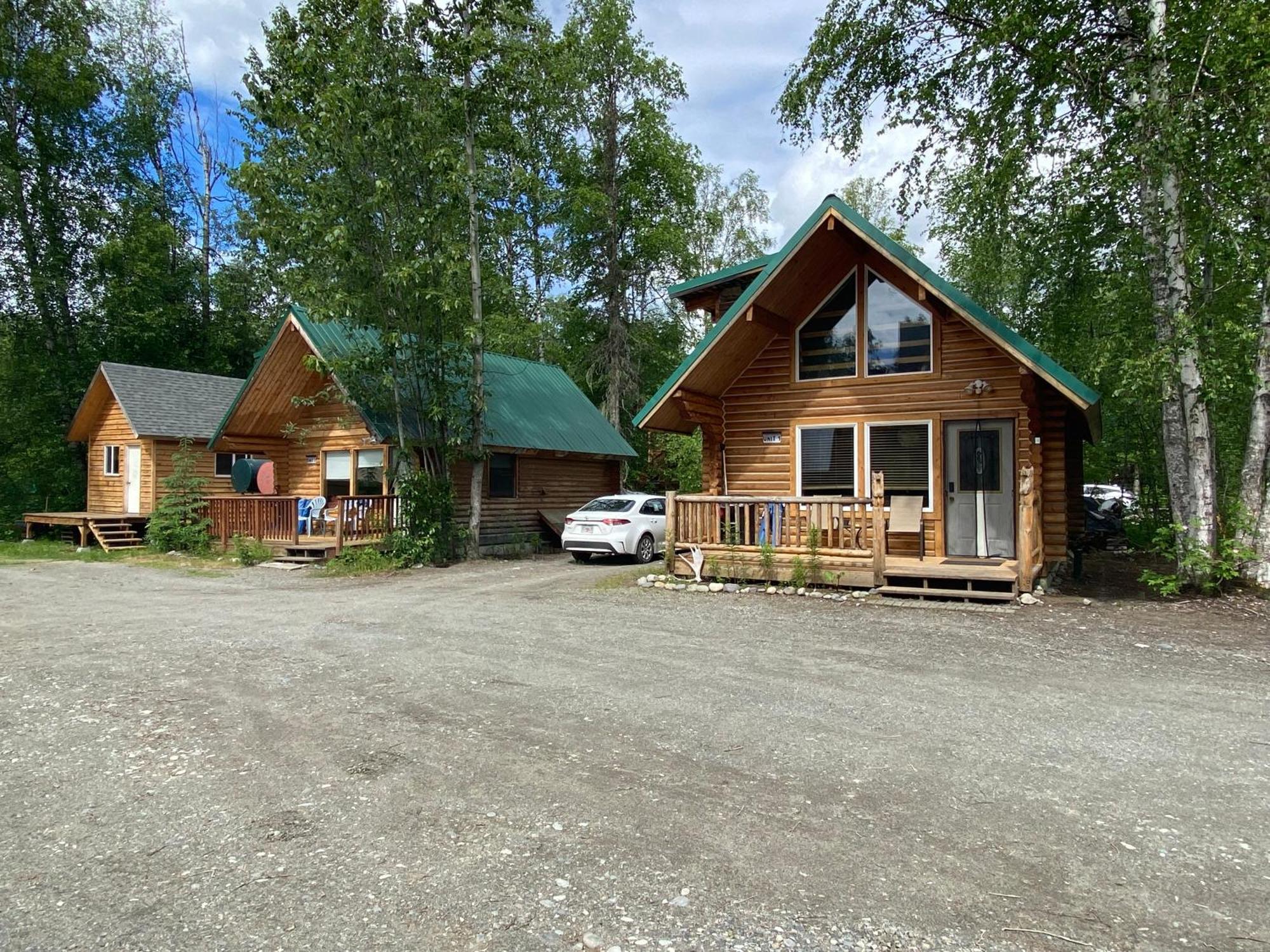 Talkeetna Log Cabin With Hot Tub Unit 1 Екстер'єр фото