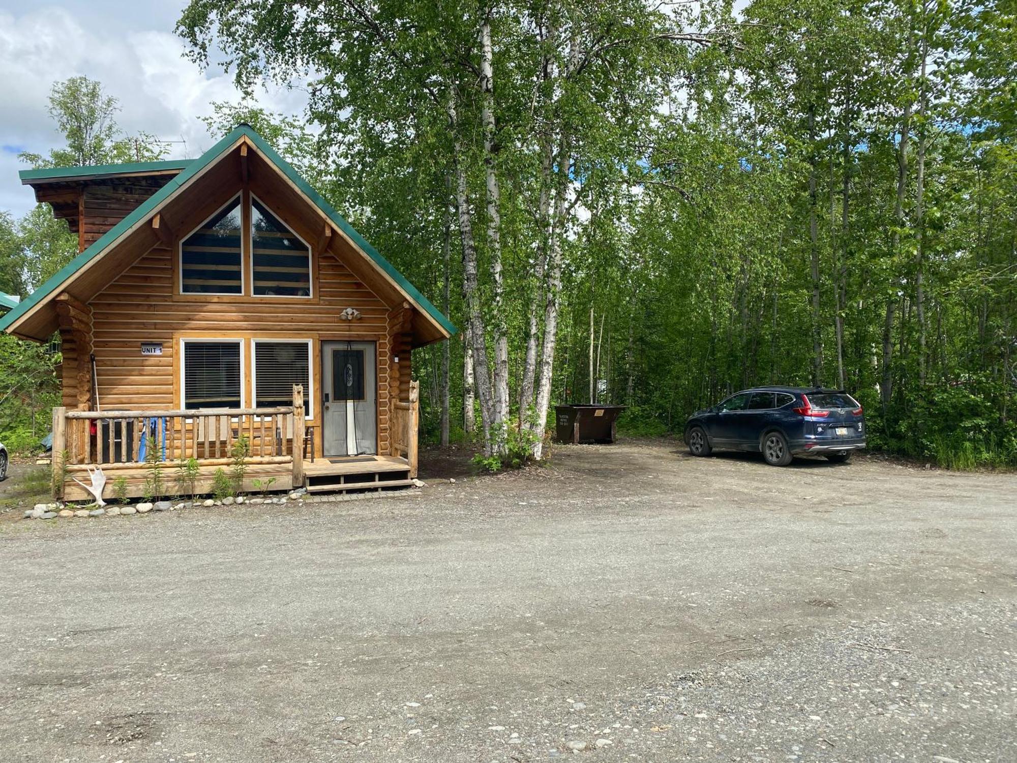 Talkeetna Log Cabin With Hot Tub Unit 1 Екстер'єр фото
