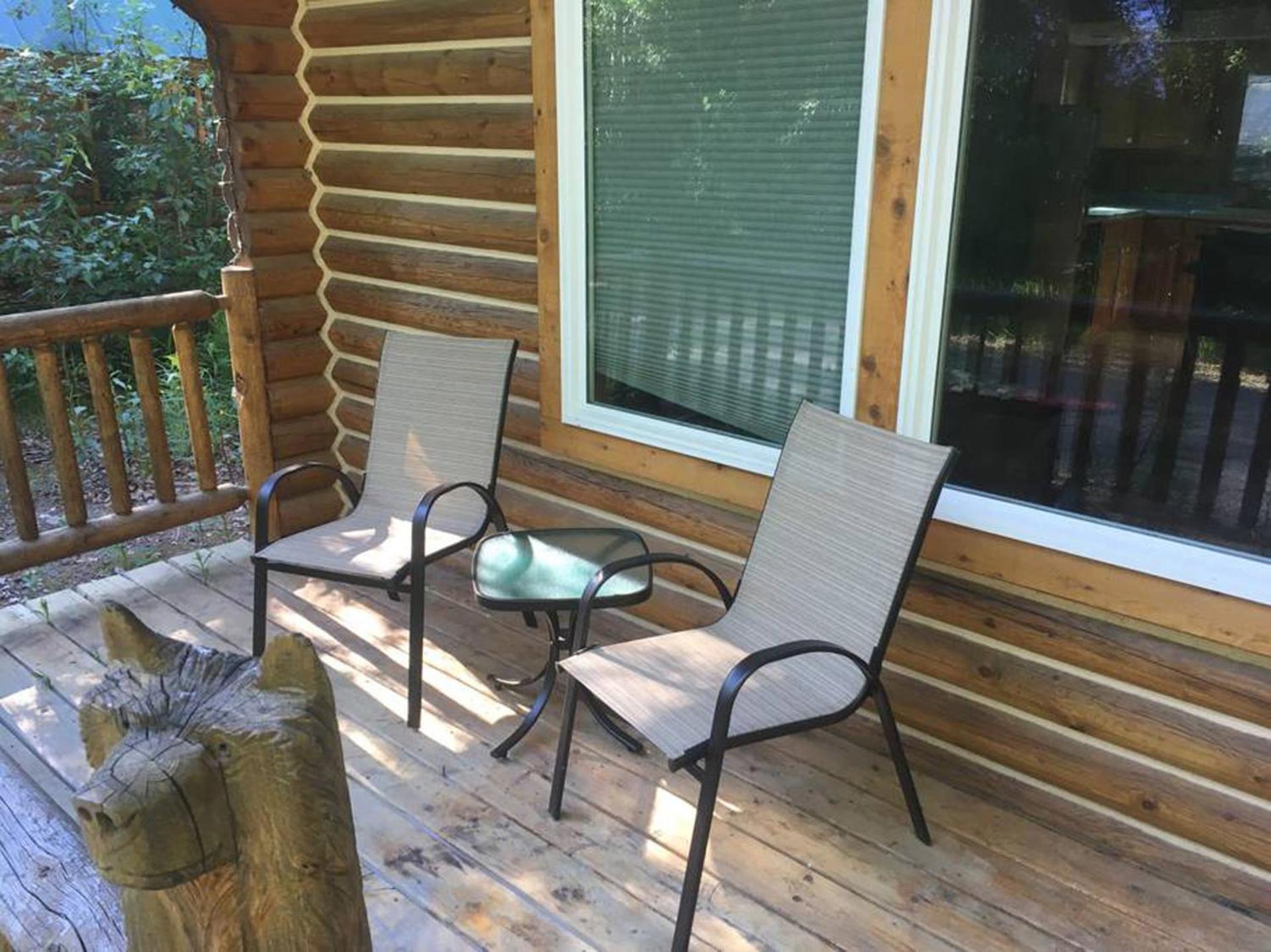 Talkeetna Log Cabin With Hot Tub Unit 1 Екстер'єр фото