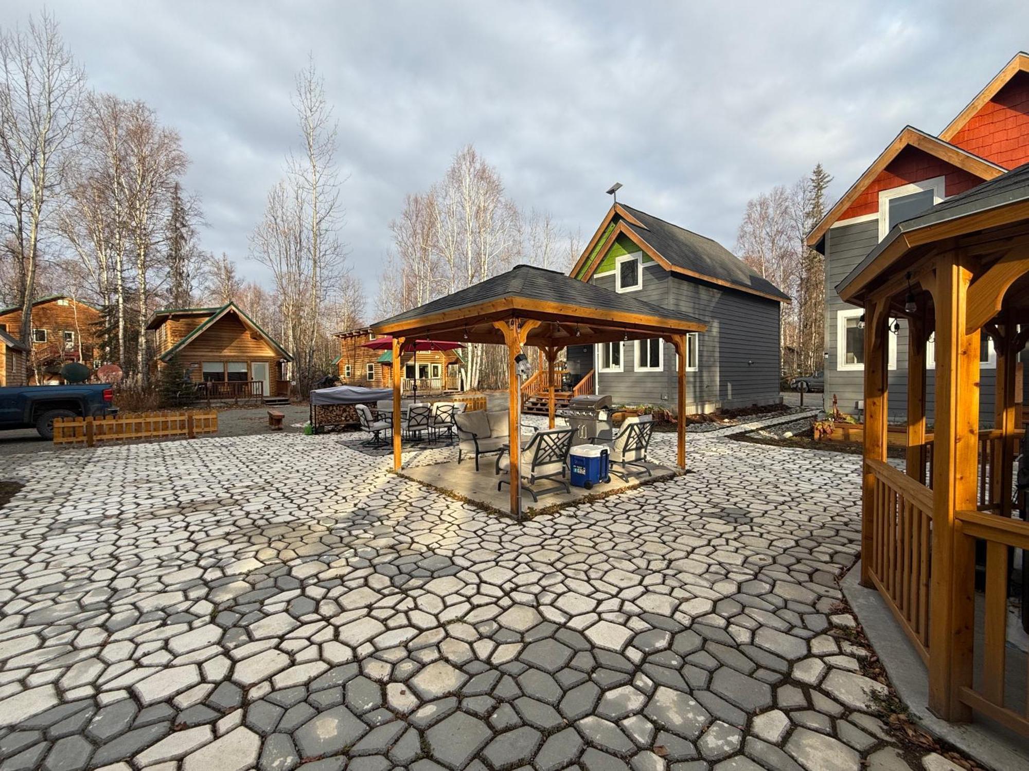 Talkeetna Log Cabin With Hot Tub Unit 1 Екстер'єр фото