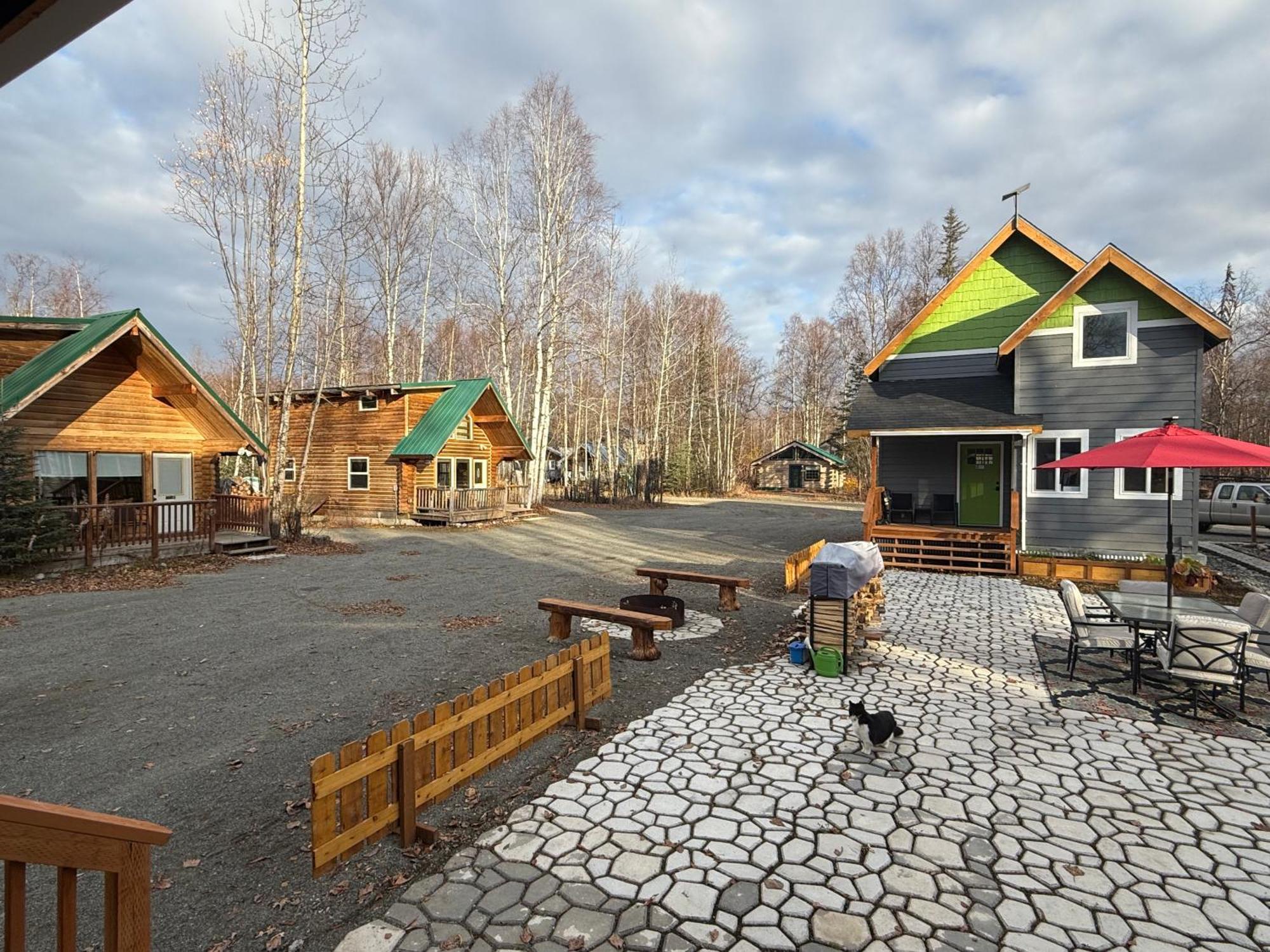 Talkeetna Log Cabin With Hot Tub Unit 1 Екстер'єр фото