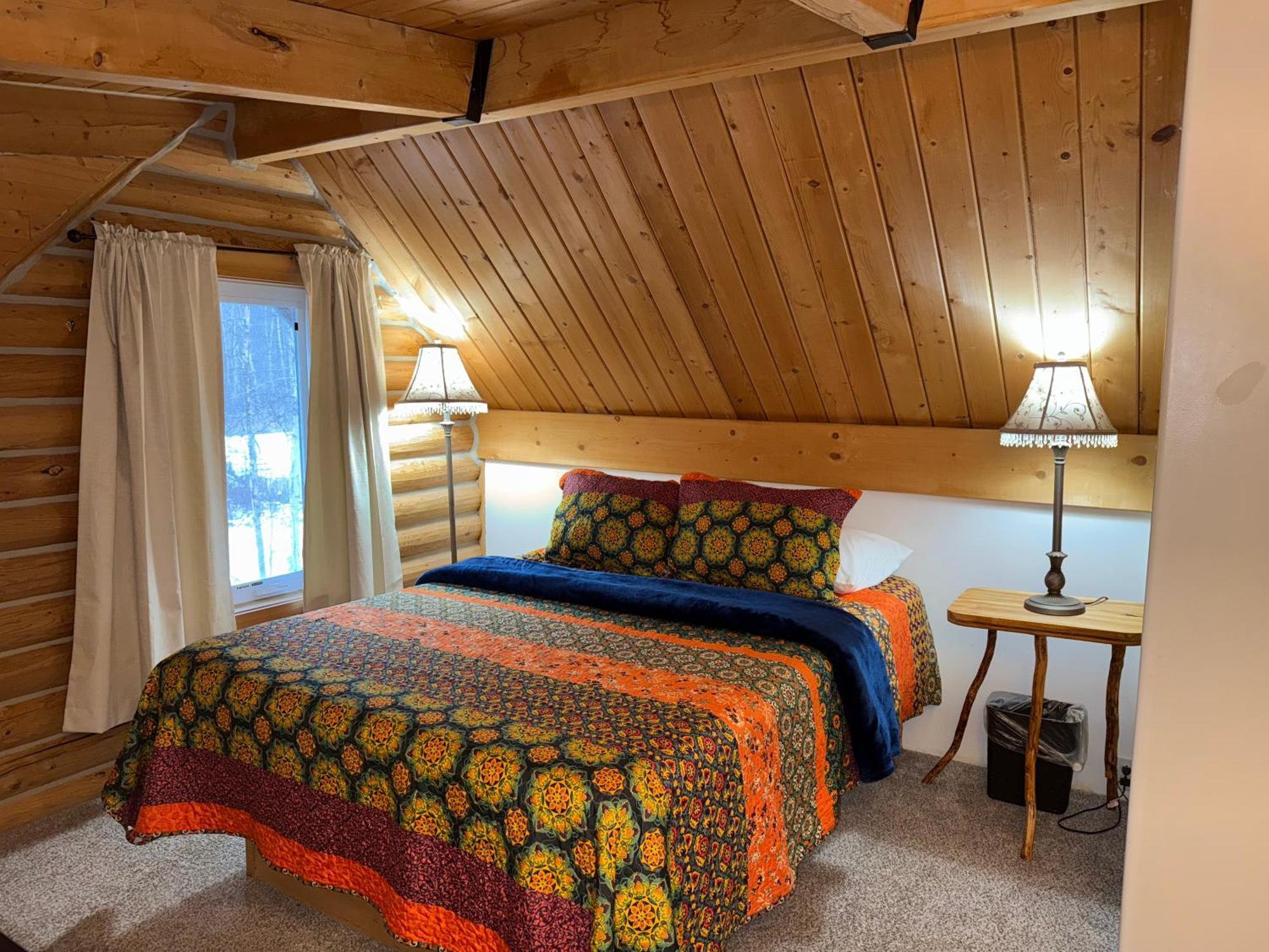 Talkeetna Log Cabin With Hot Tub Unit 1 Екстер'єр фото