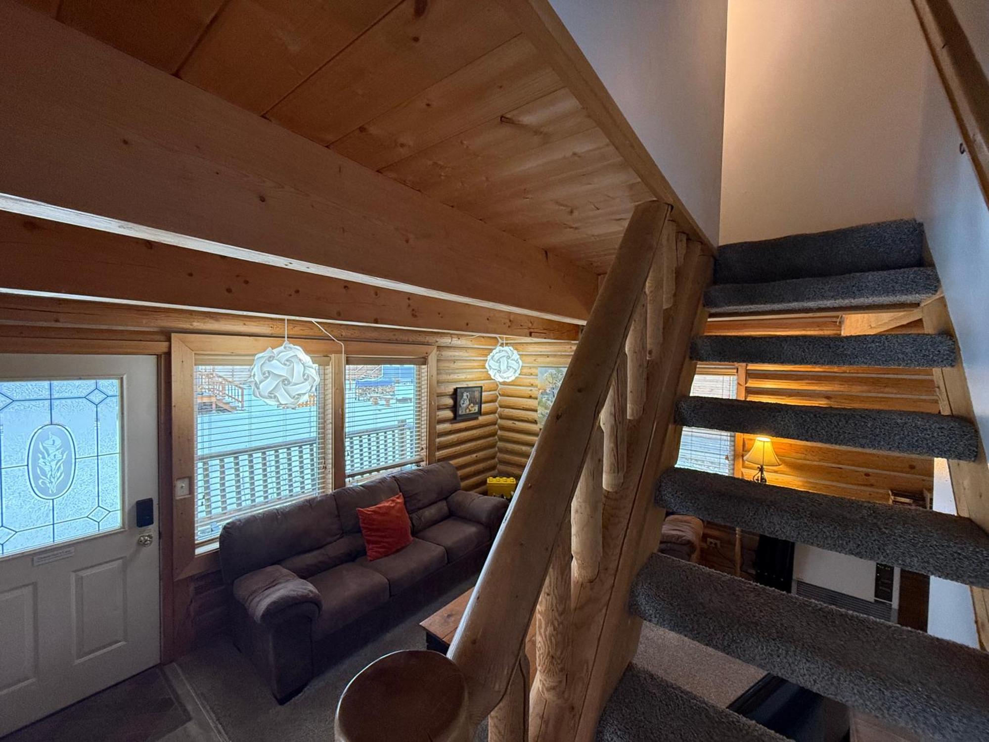 Talkeetna Log Cabin With Hot Tub Unit 1 Екстер'єр фото