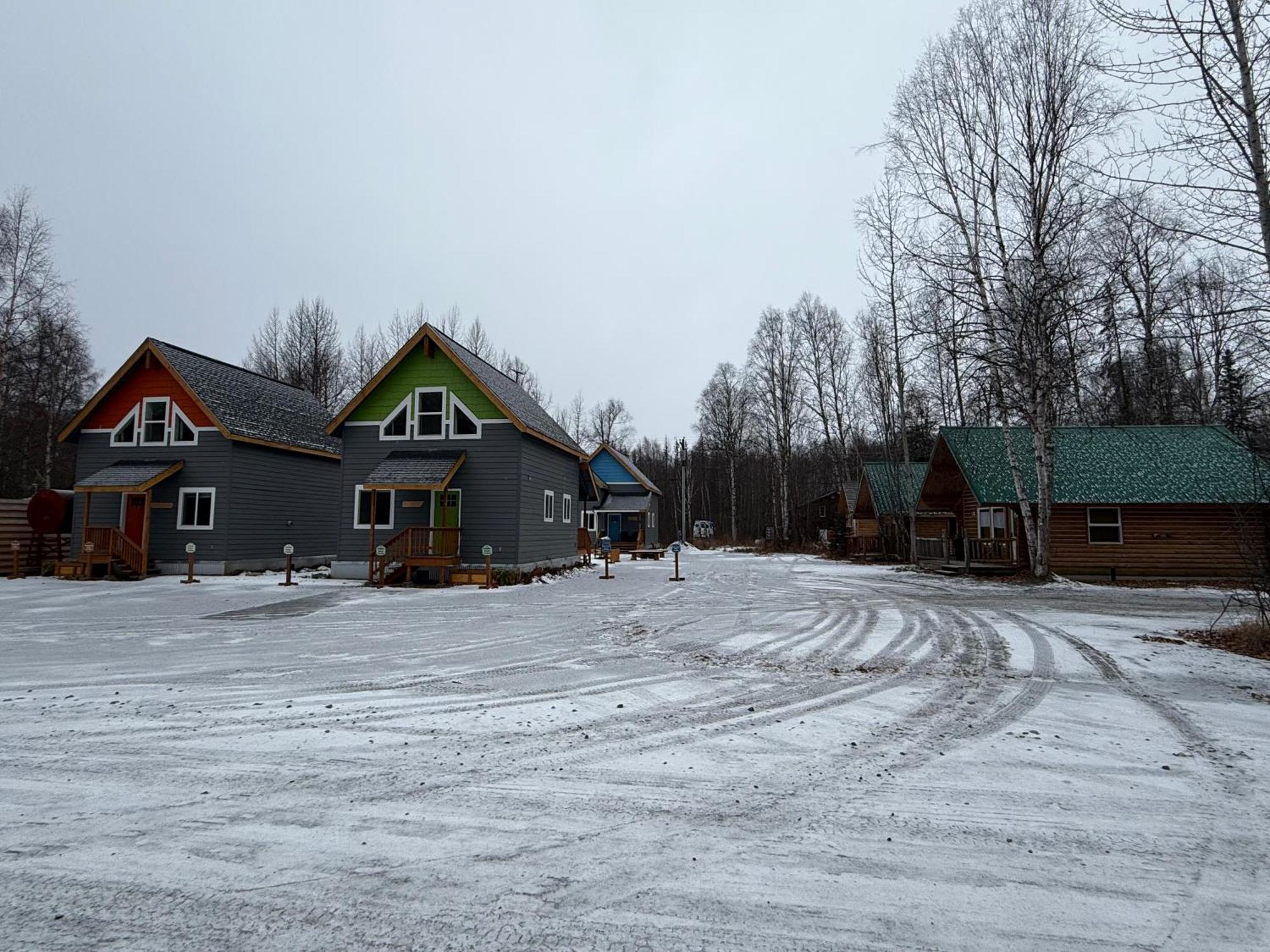 Talkeetna Log Cabin With Hot Tub Unit 1 Екстер'єр фото